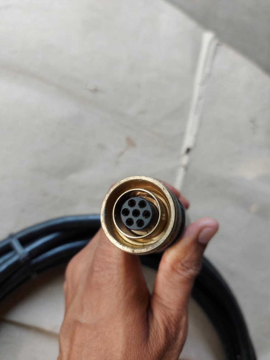 GISMA 7 PIN CONNECTION EACH END OF PIGTAIL