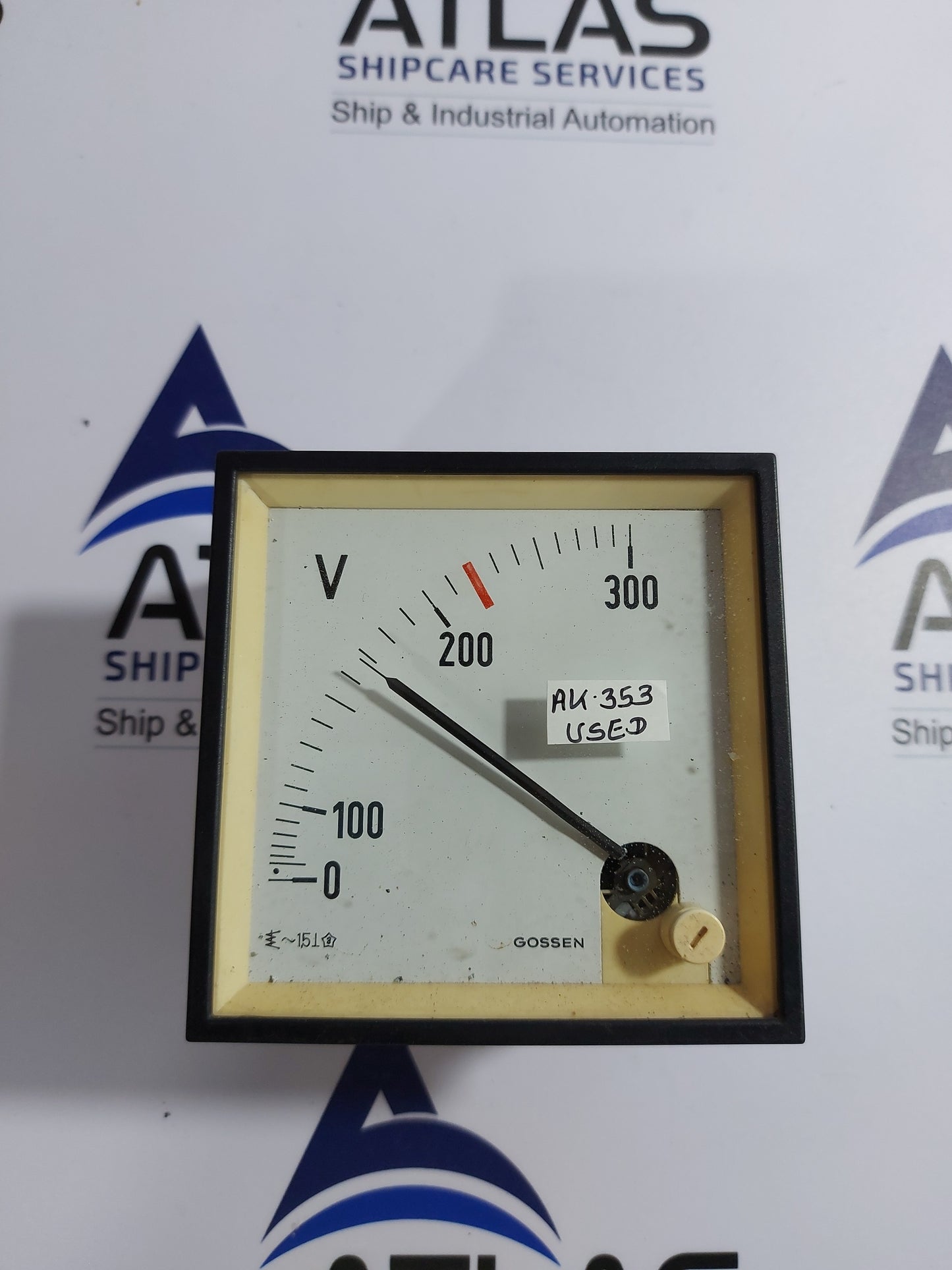 GOSSEN 0-300V ANALOG WATT METER