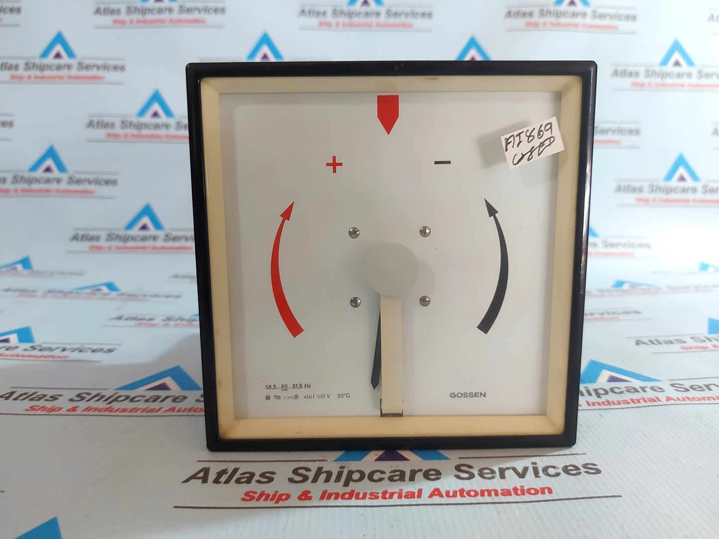 GOSSEN 271 086-14.1 ELECTRICAL EQUIPMENT WATTMETER 450/500V