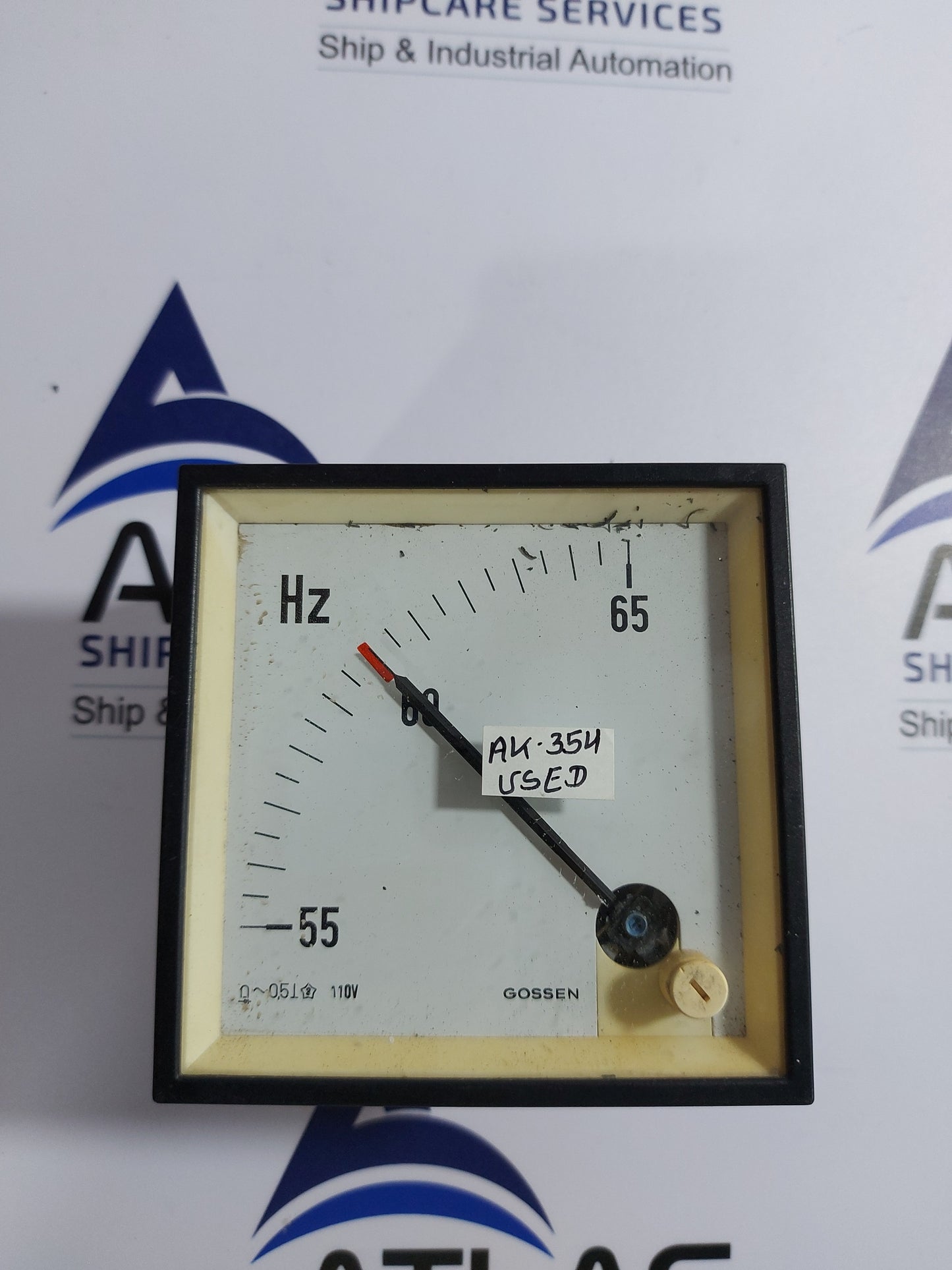 GOSSEN 55-65 Hz FREQUENCY METER 110V