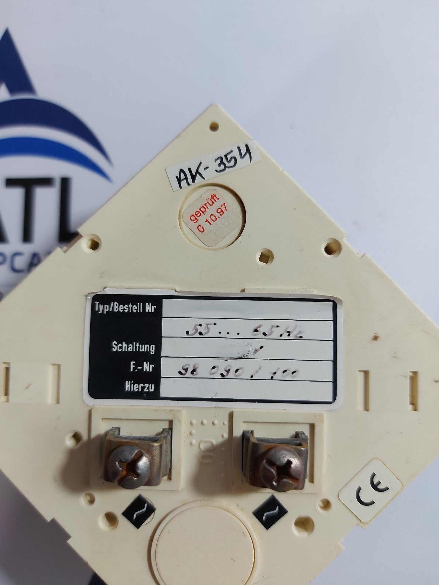 GOSSEN 55-65 Hz FREQUENCY METER 110V