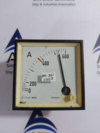 GOSSEN 600/5A ANALOG AMMETER