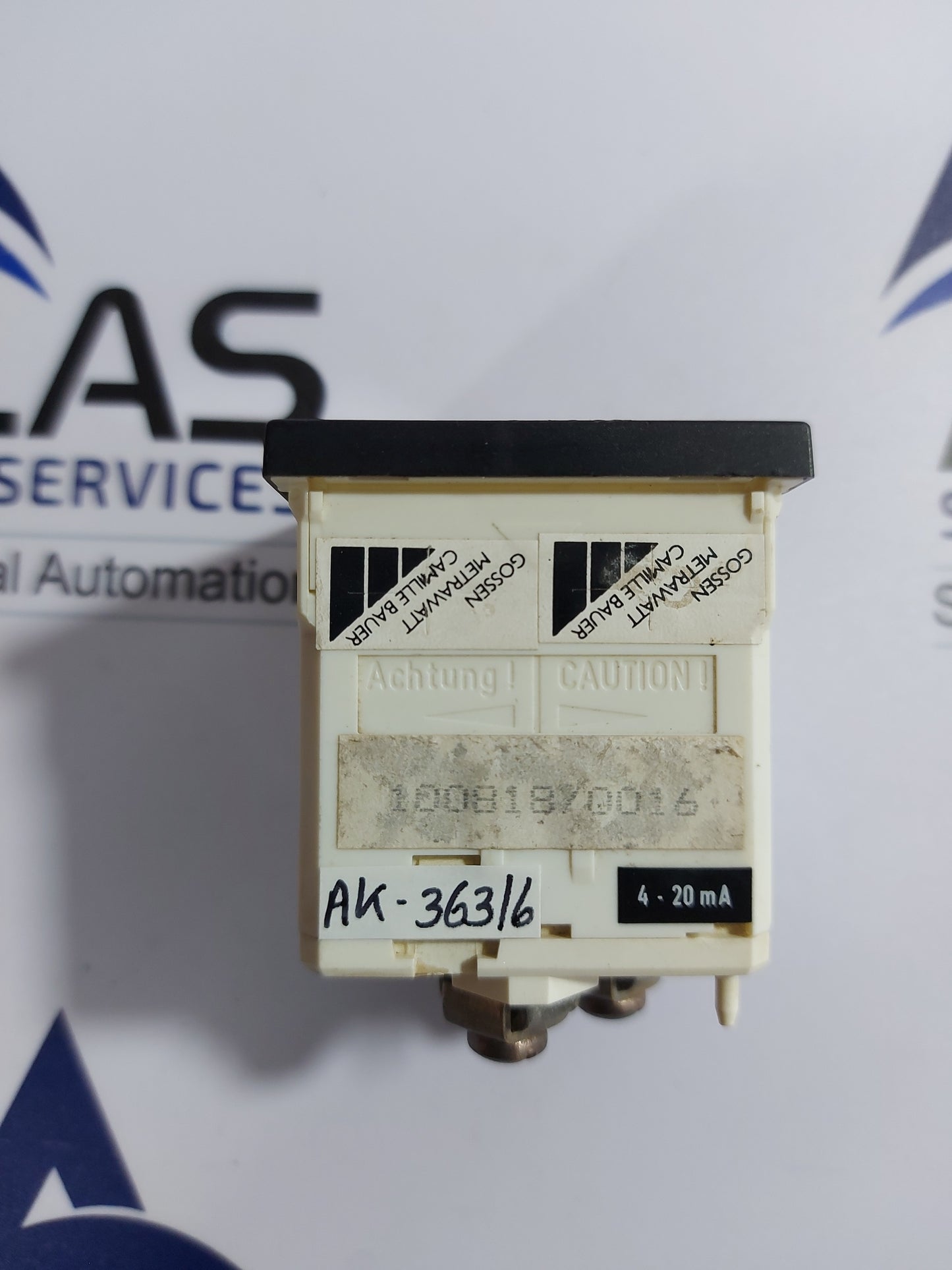 GOSSEN ANALOG PANEL METER 0-20 BAR 4-20mA