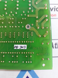 GPV ELECTRONICS 609004110 PRINTED CIRCUIT BOARD PB343