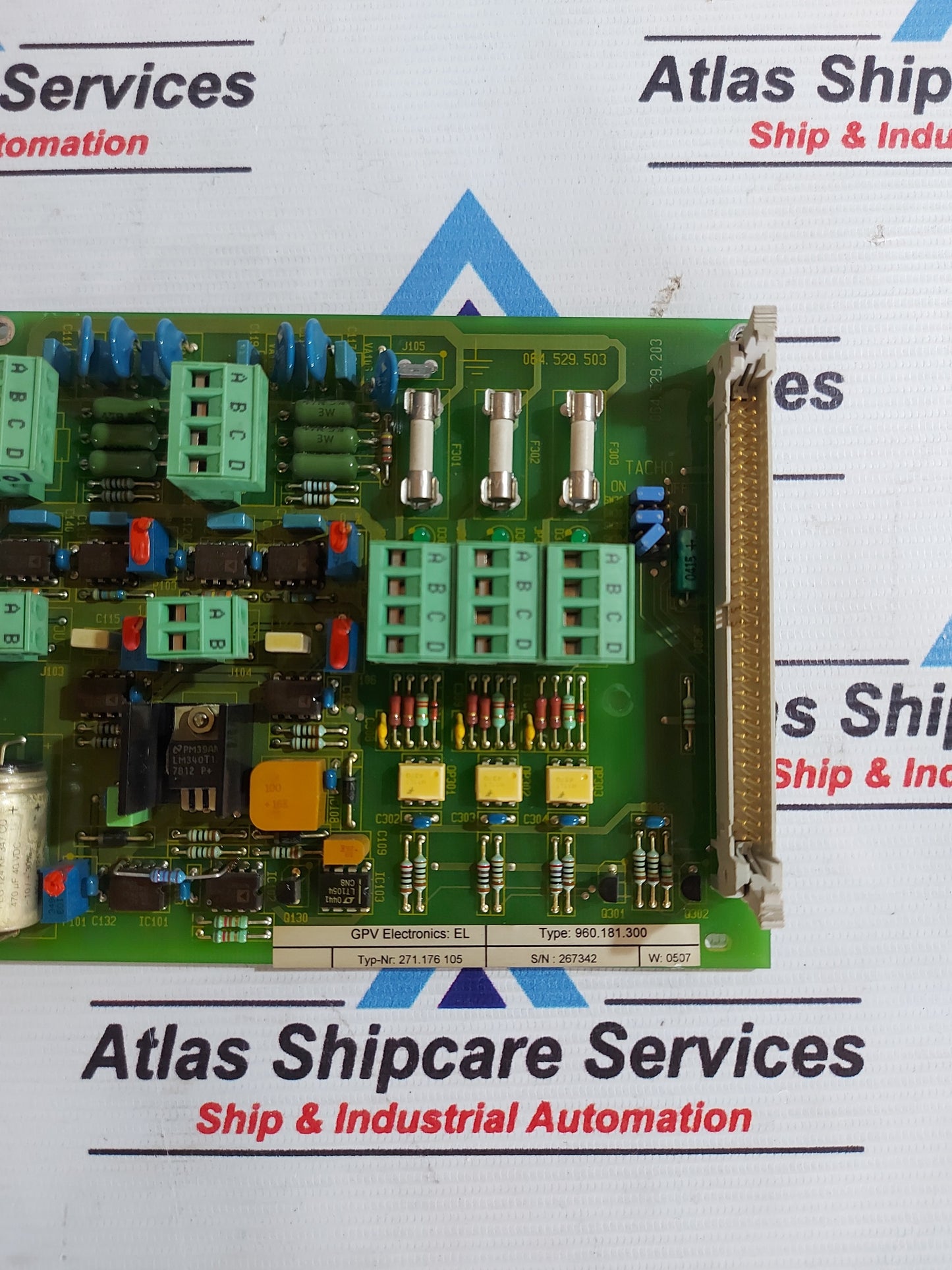 GPV ELECTRONICS 960.181.300 PCB CIRCUIT BOARD PB342