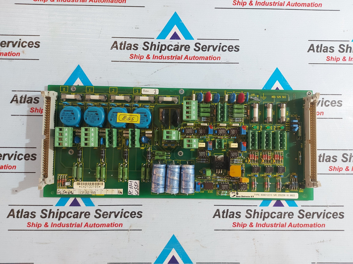 GPV ELBAU ELECTRONICS 609012210 PRINTED CIRCUIT BOARD