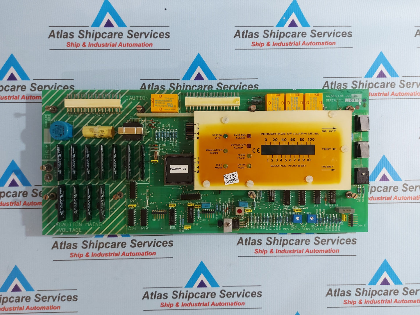 GRAVINER MK5 44728-130 ISS-14 PRINTED CIRCUIT BOARD