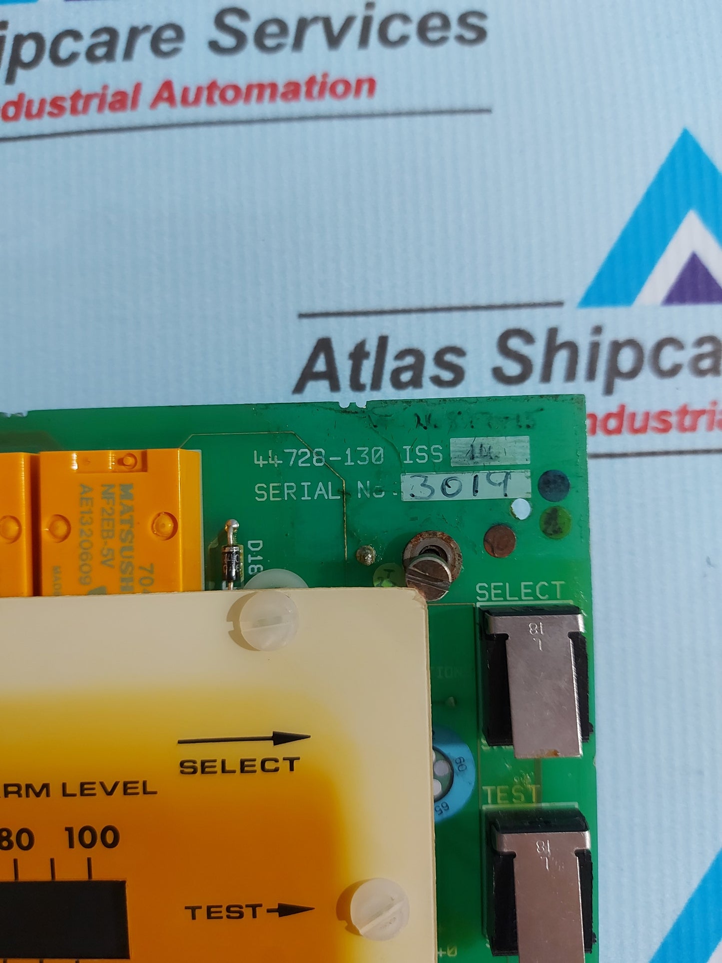 GRAVINER MK5 44728-130 ISS-14 PRINTED CIRCUIT BOARD
