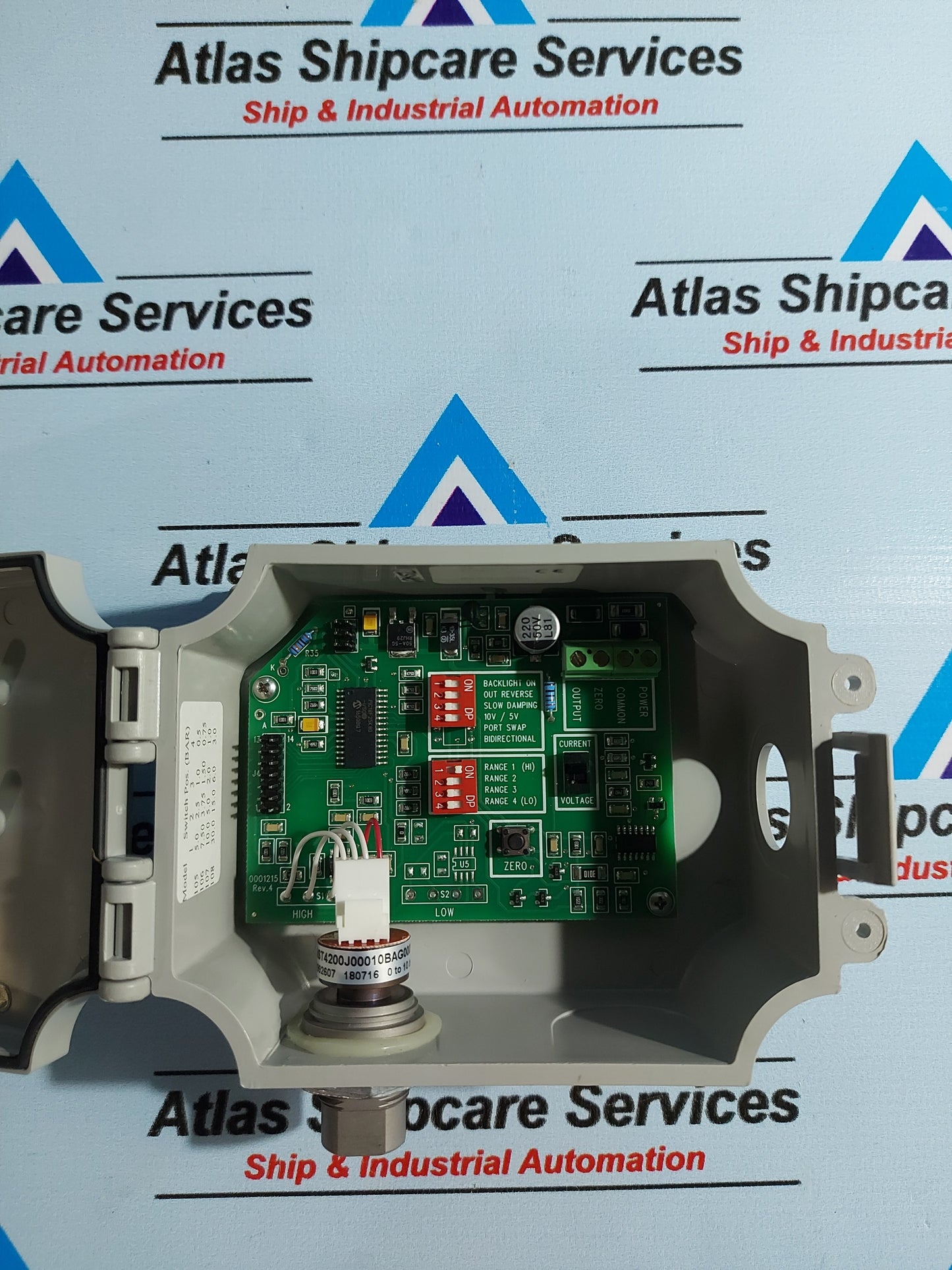 GREYSTONE WP-G-107 GAGE PRESSURE TRANSDUCER