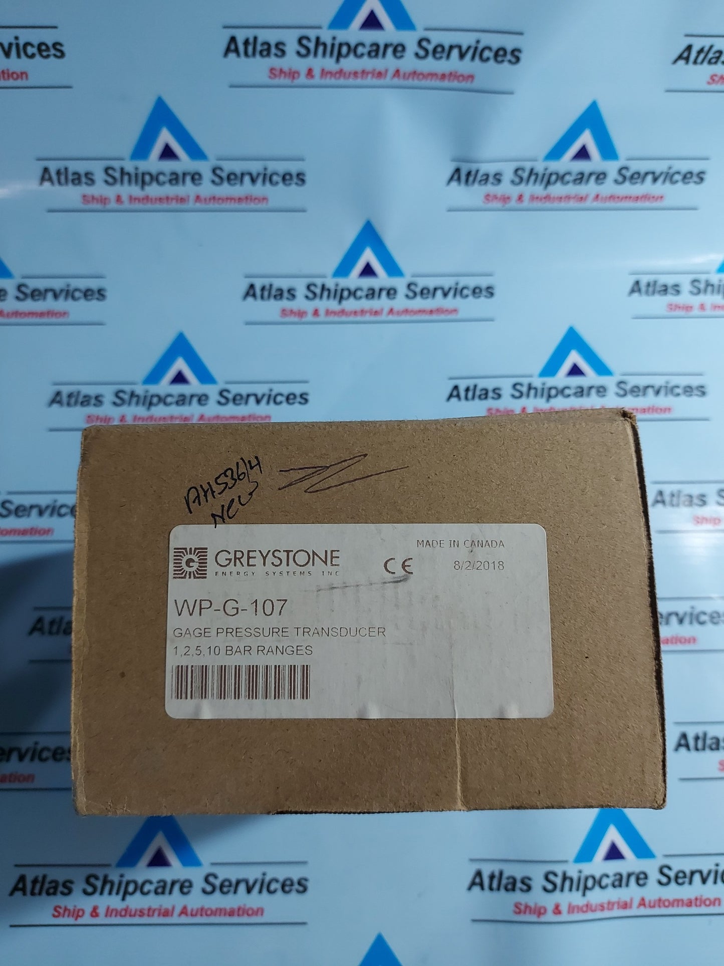 GREYSTONE WP-G-107 GAGE PRESSURE TRANSDUCER