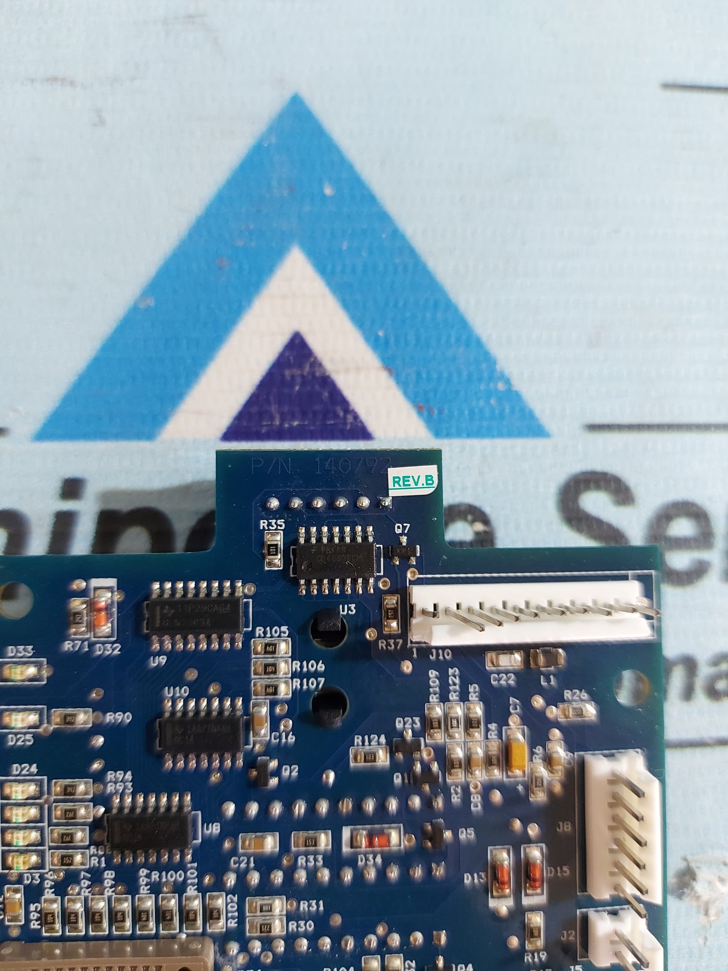 GROEN 140792 REV.B PCB CONTROL BOARD