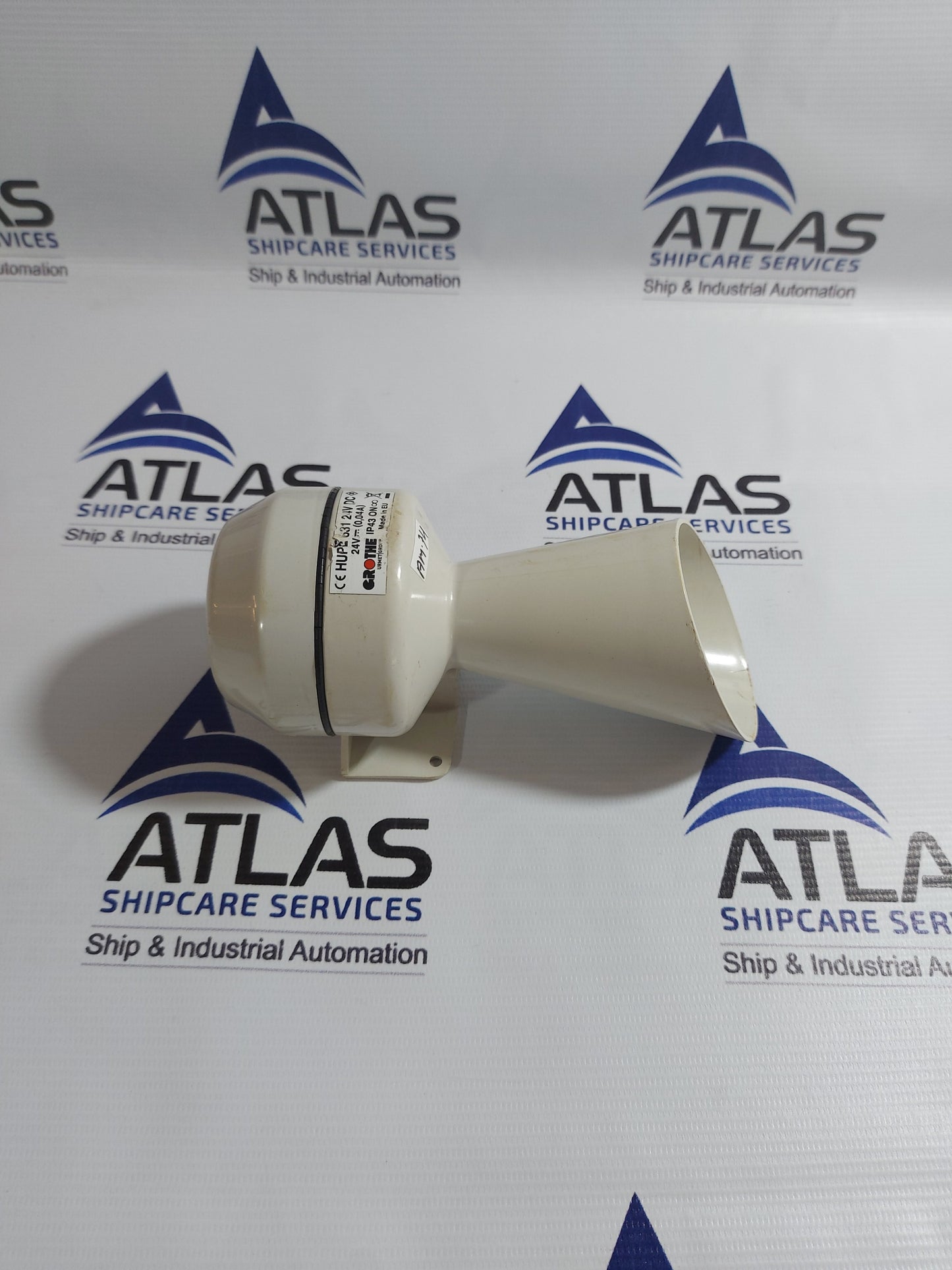 GROTHE HUPE 631 SIGNAL HORN 24V DC
