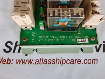 GROUP RELAY UNIT KT-9660-10A CIRCUIT