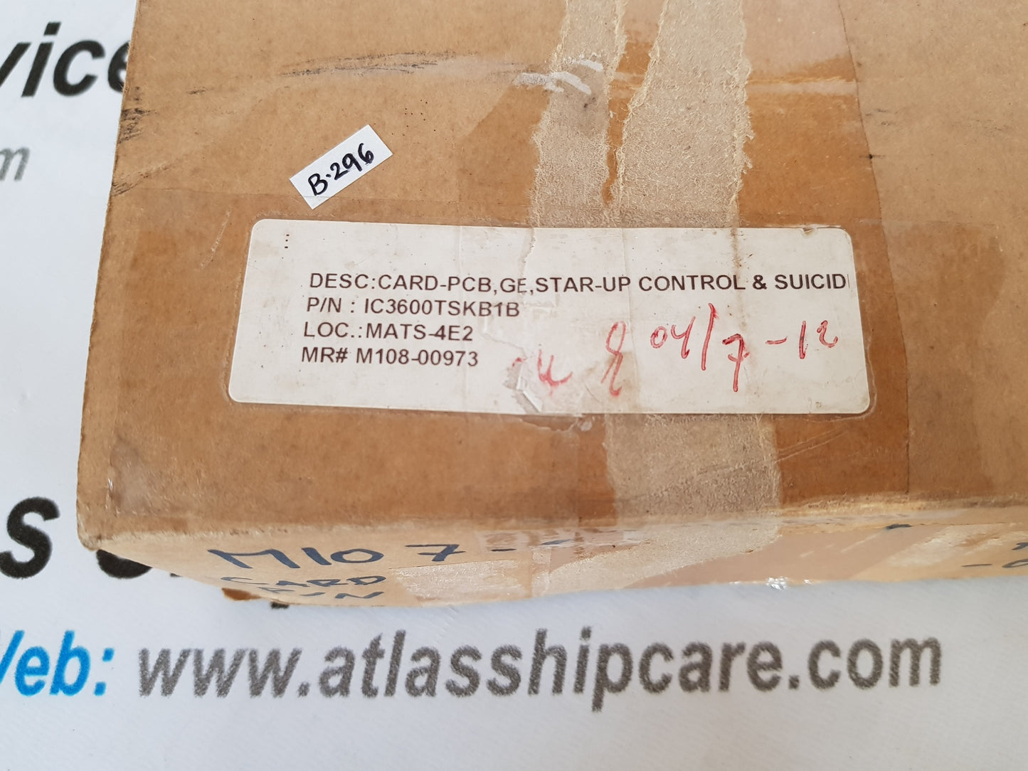 General Electric IC3600TSKB1B Pcb Card