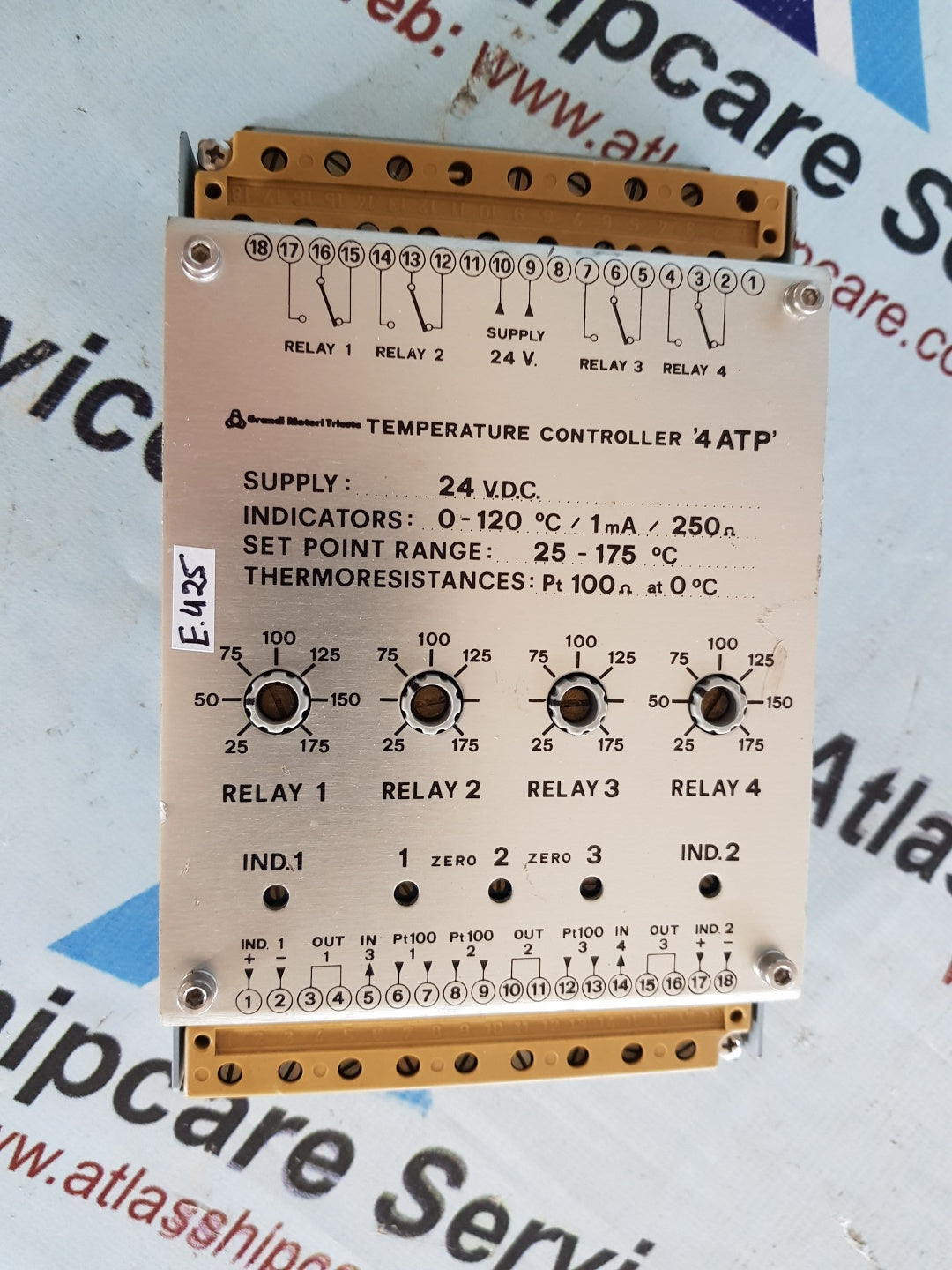 Grondi Meteri 4 ATP Temprerature Controller