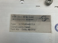 H.M. STEIN SOHN 970148 A007.3 SIGNAL LIGHTS PANEL