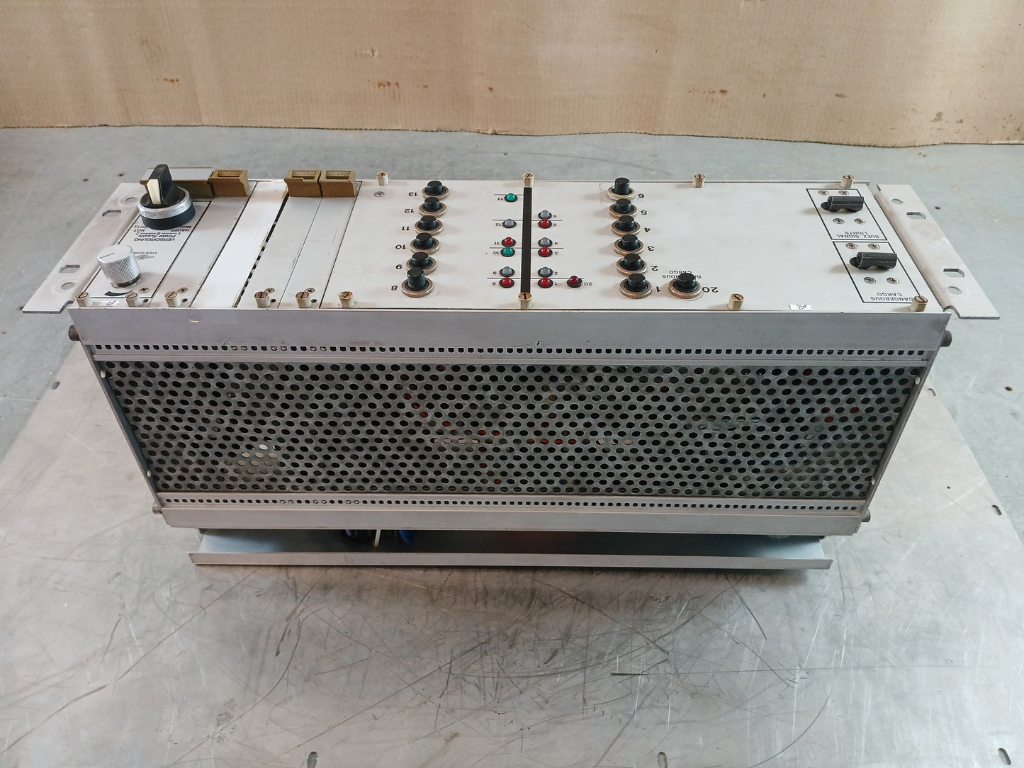 H.M. STEIN SOHN 970148 A007.3 SIGNAL LIGHTS PANEL
