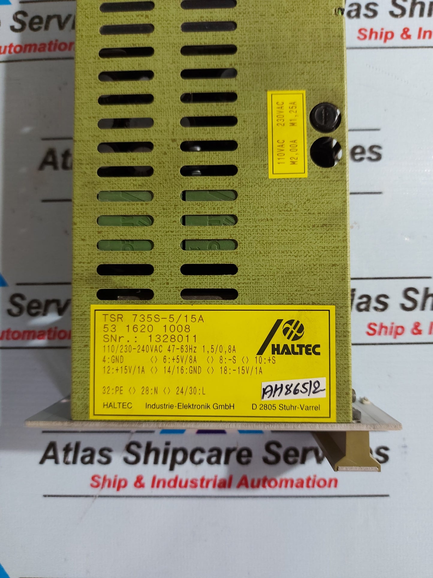 HALTEC TSR 735S-5/15A POWER SUPPLY MODULE