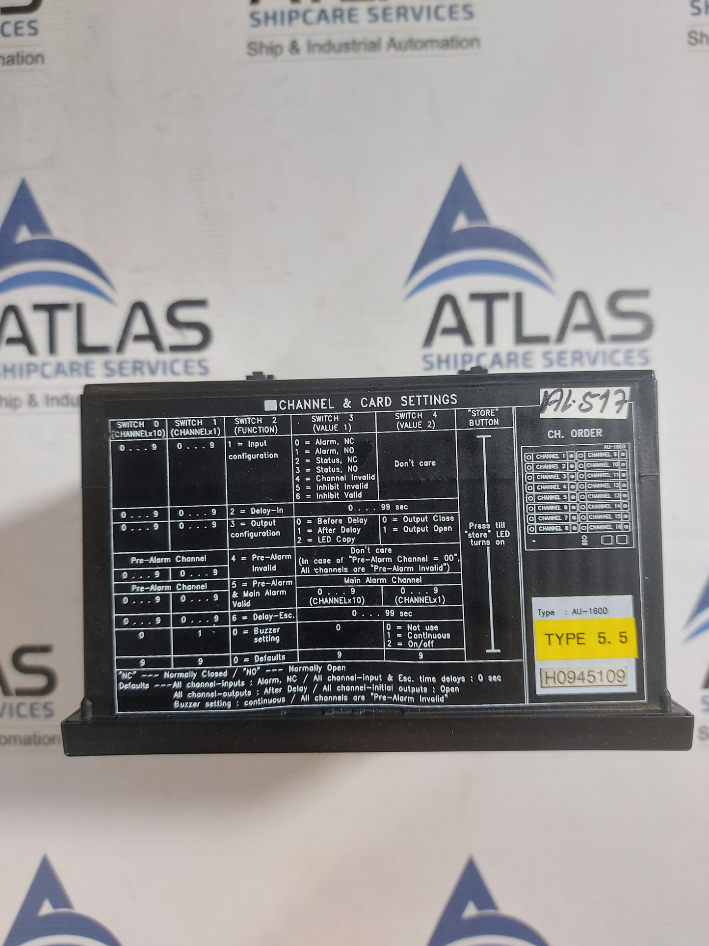 HANLA AU-160D ALARM ANNUNCIATOR