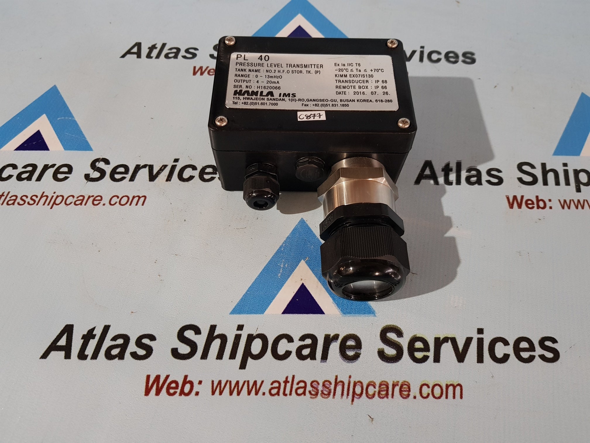 HANLA PL40 PRESSURE LEVEL TRANSMITTER – Atlas Shipcare Services