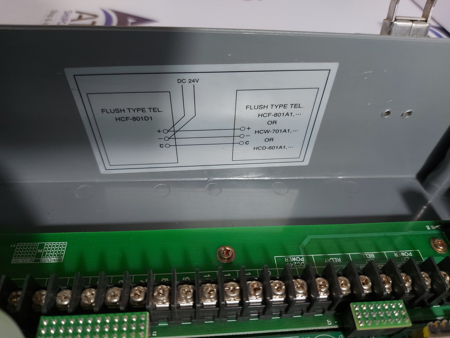 HANSHIN HCF-801D1 FLUSH TYPE TELEPHONE