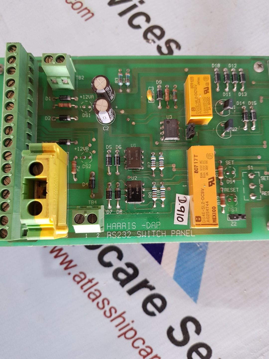 HARRIS-DAP RS232 SWITCH PANEL
