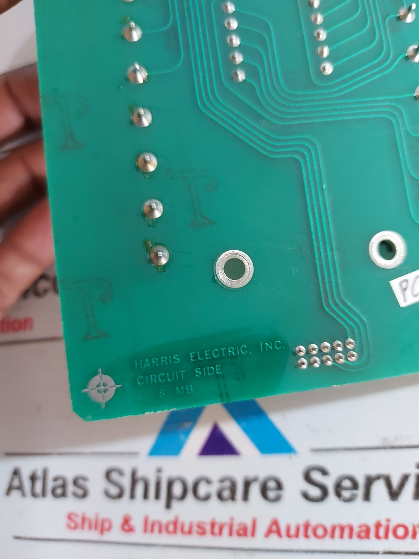 HARRIS ELECTRIC 8-MB PCB CIRCUIT BOARD