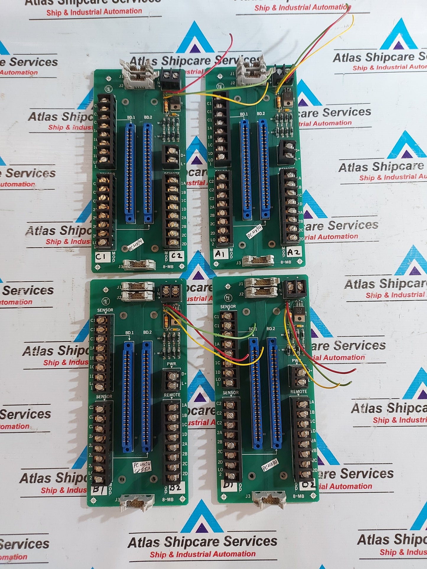 HARRIS ELECTRIC 8-MB PCB CIRCUIT BOARD