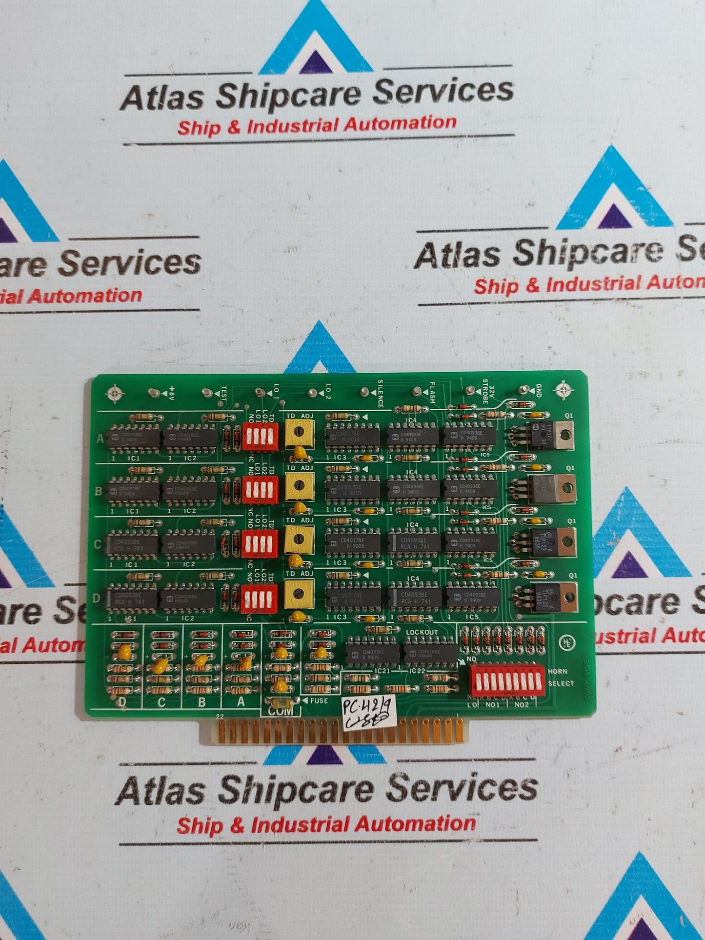 HARRIS ELECTRIC CB-1 REV.1 PCB CIRCUIT BOARD