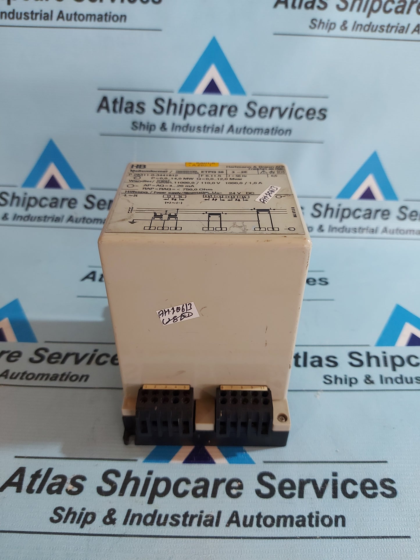 HARTMANN & BRAUN P 28311-0-3441812 MEBUMFORMER TRANSDUCER ETPQ 30