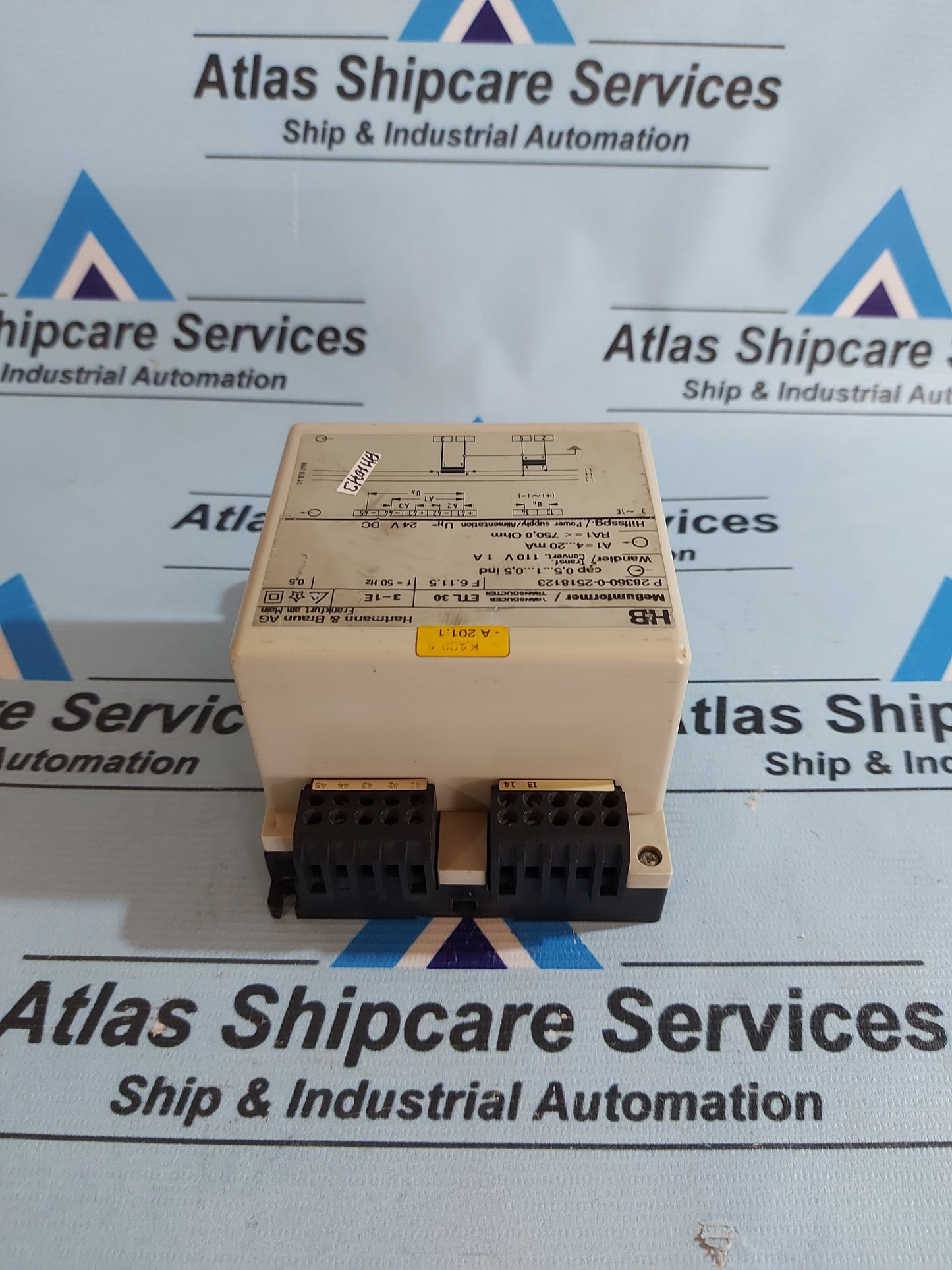 HARTMANN & BRAUN P 28360-0-2518123 MEBUMFORMER TRANSDUCER ETL 30