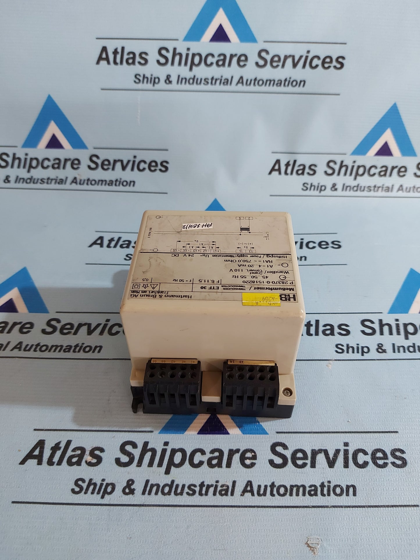 HARTMANN & BRAUN P 28370-0-1518220 MEBUMFORMER TRANSDUCER ETF 30