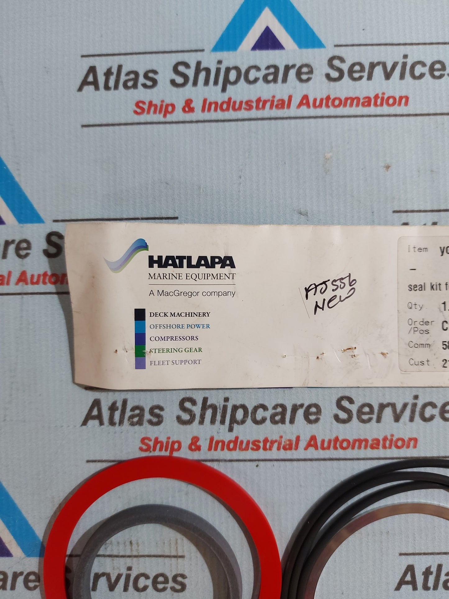 HATLAPA NT0228 SEAL KIT FOR INTAKE VALVE