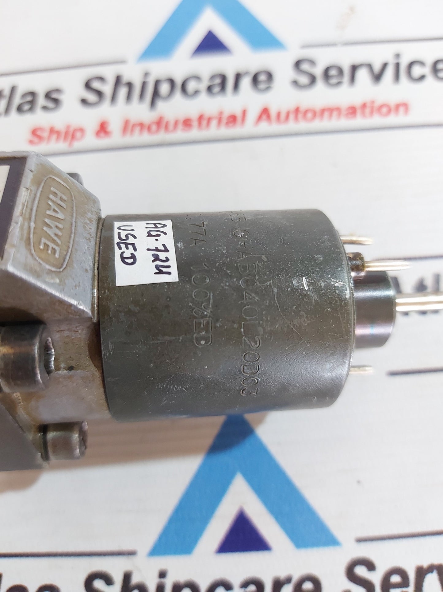 HAWE MSM 4/44465 GHAB040L20D03 SOLENOID VALVE COIL AG724