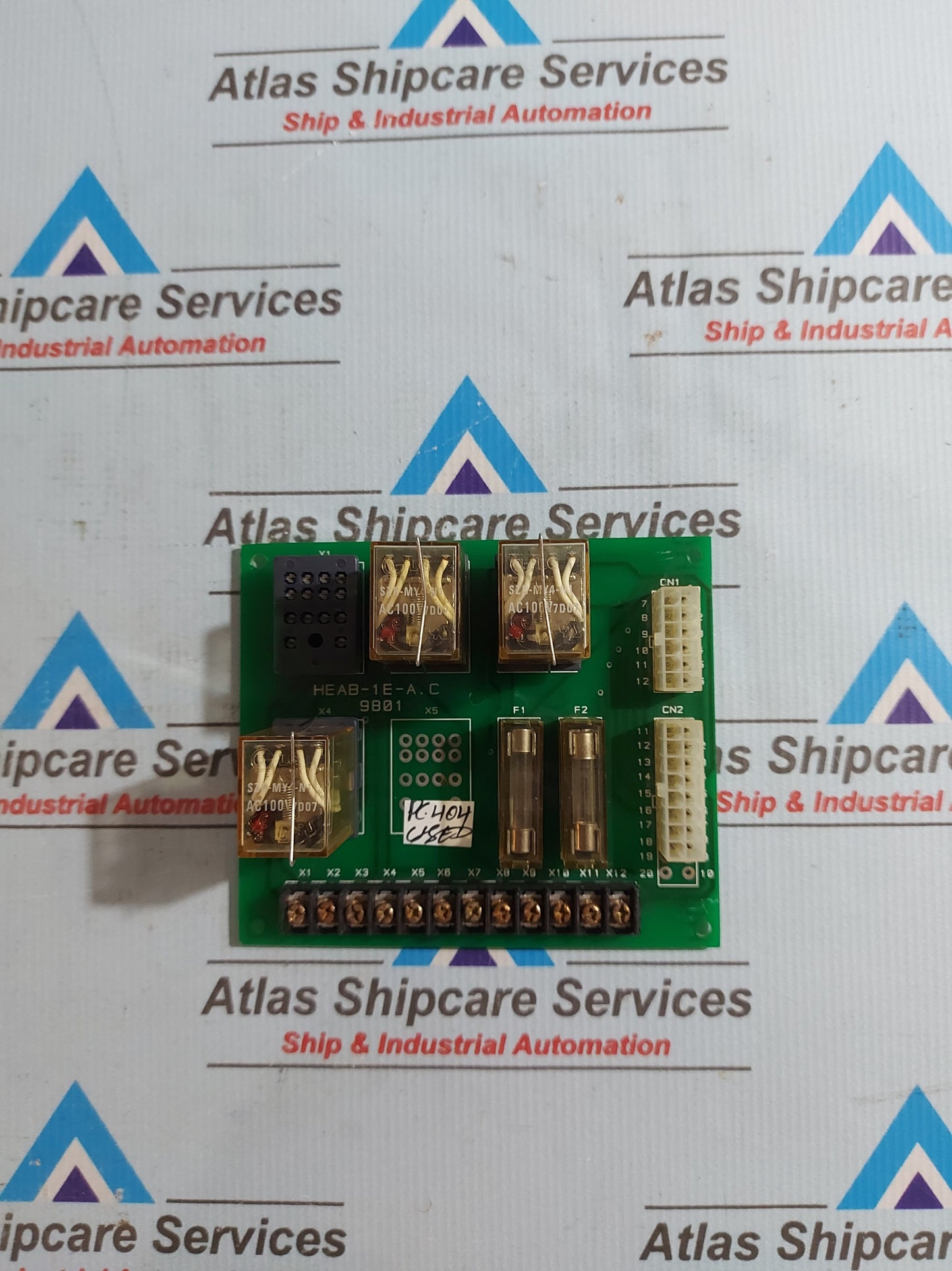 HEAB-1E-A.C. 9801 PCB CARD