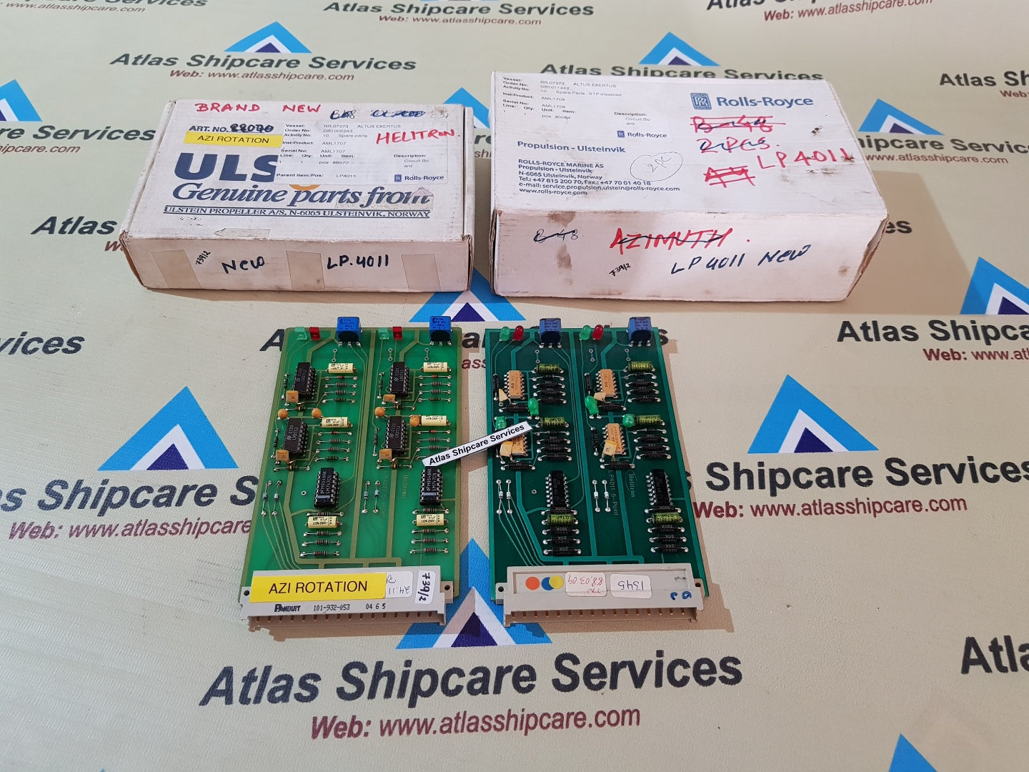 HELITRON LP 4011 5-POINT PCB CARD