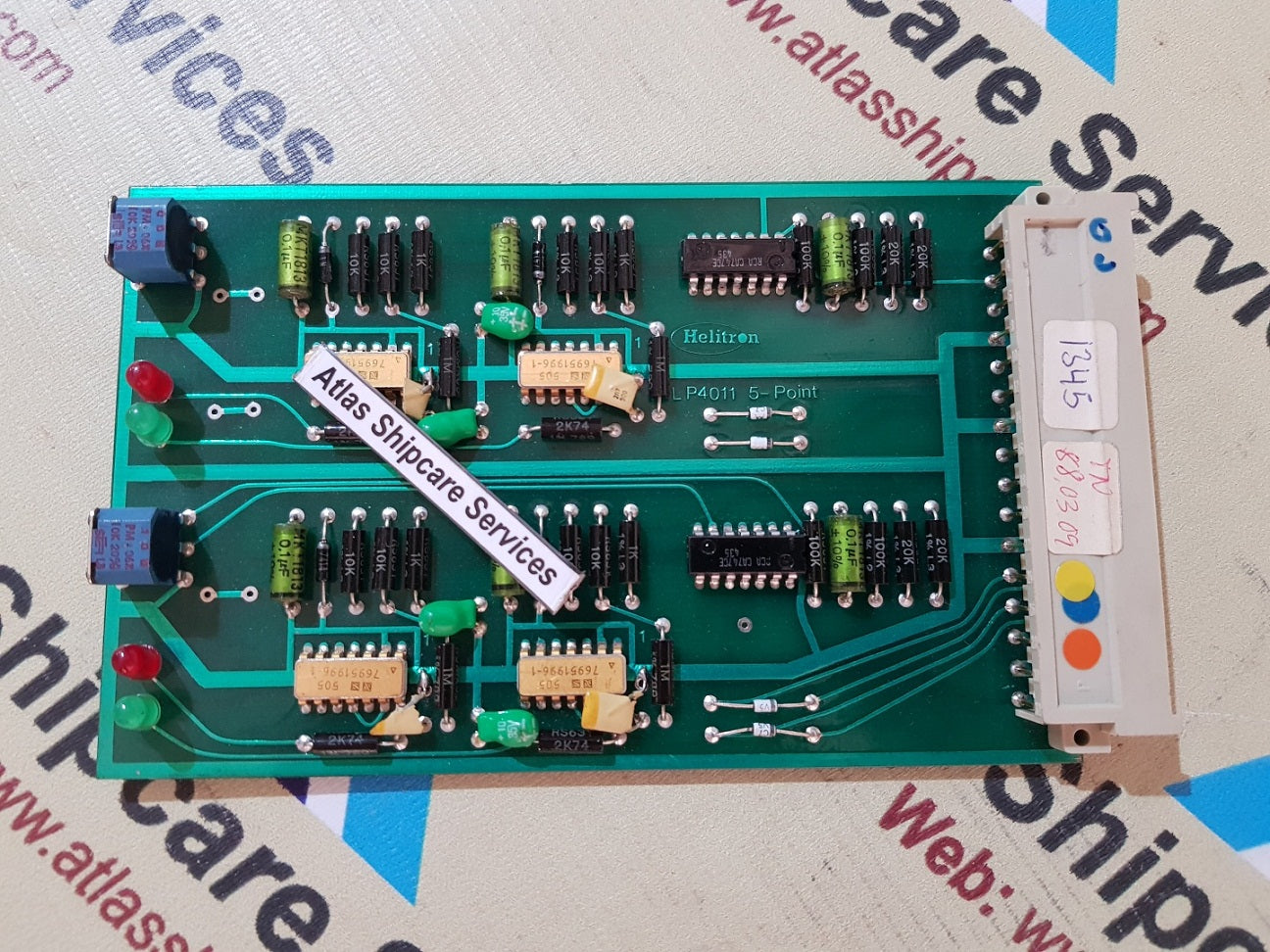 HELITRON LP 4011 5-POINT PCB CARD