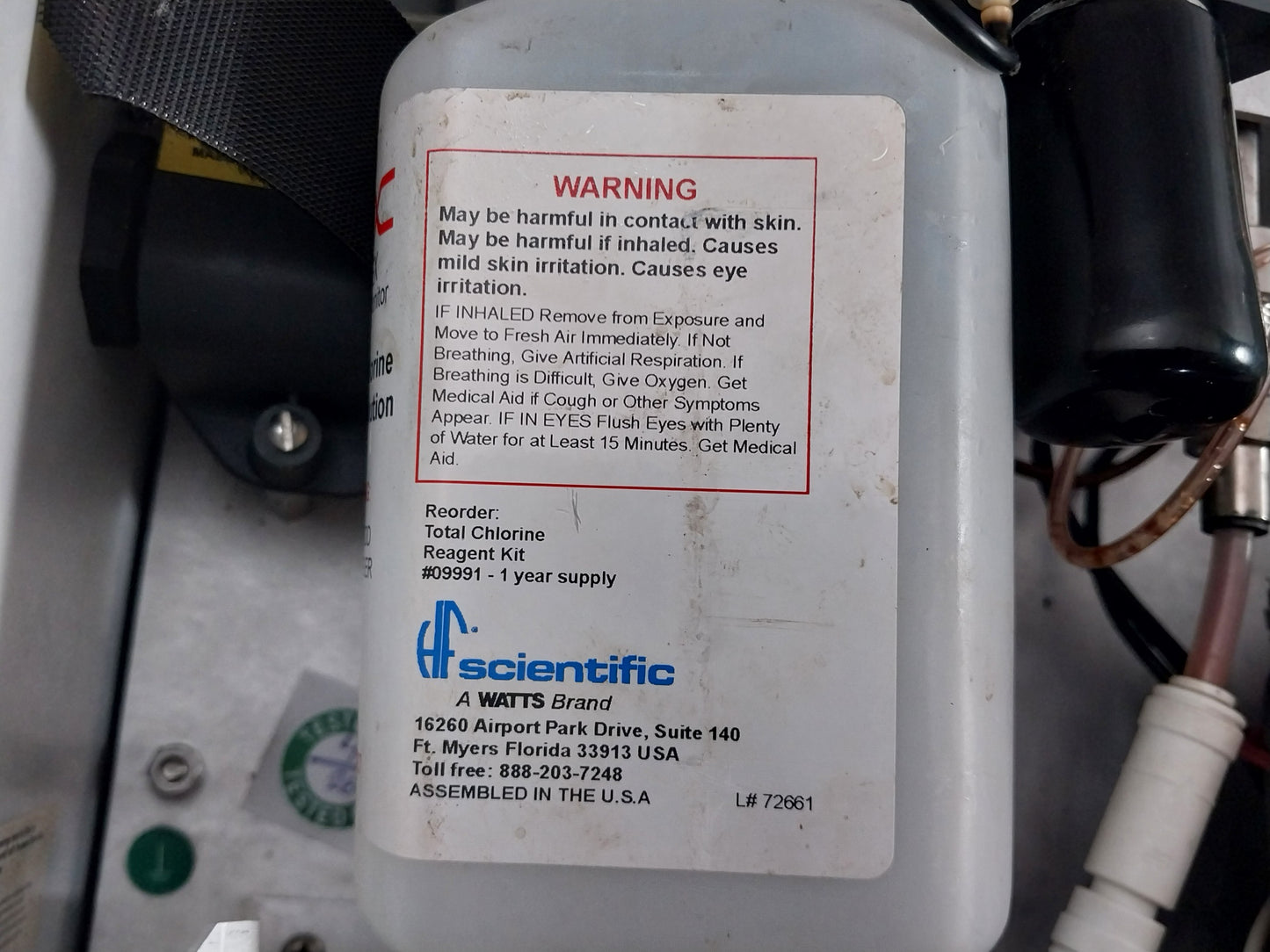 HF SCIENTIFIC CLX-XT W/REMOTE STANDBY ONLINE CHLORINE & TRO MONITOR 28030RST