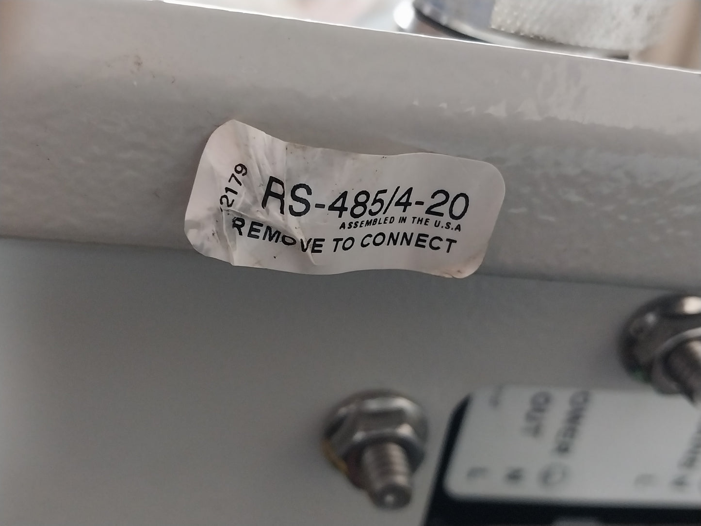 HF SCIENTIFIC TCL 4 ECS-Ex2 TRO MONITOR AIR SENTINEL PURGE CONTROLLER