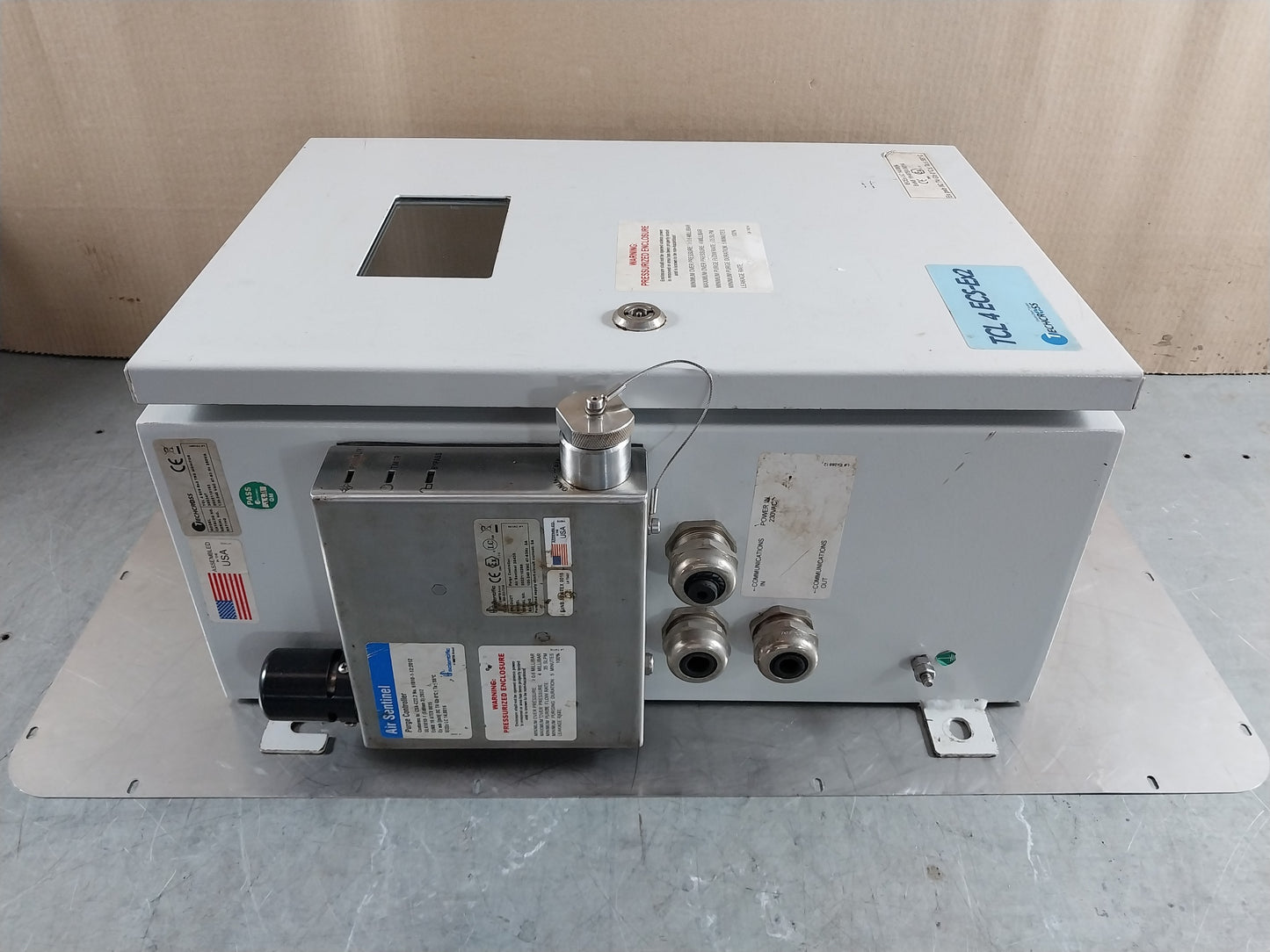 HF SCIENTIFIC TCL 4 ECS-Ex2 TRO MONITOR AIR SENTINEL PURGE CONTROLLER