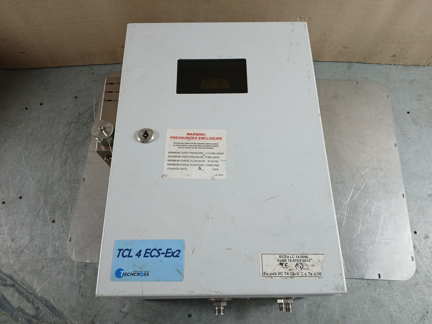 HF SCIENTIFIC TCL 4 ECS-Ex2 TRO MONITOR AIR SENTINEL PURGE CONTROLLER
