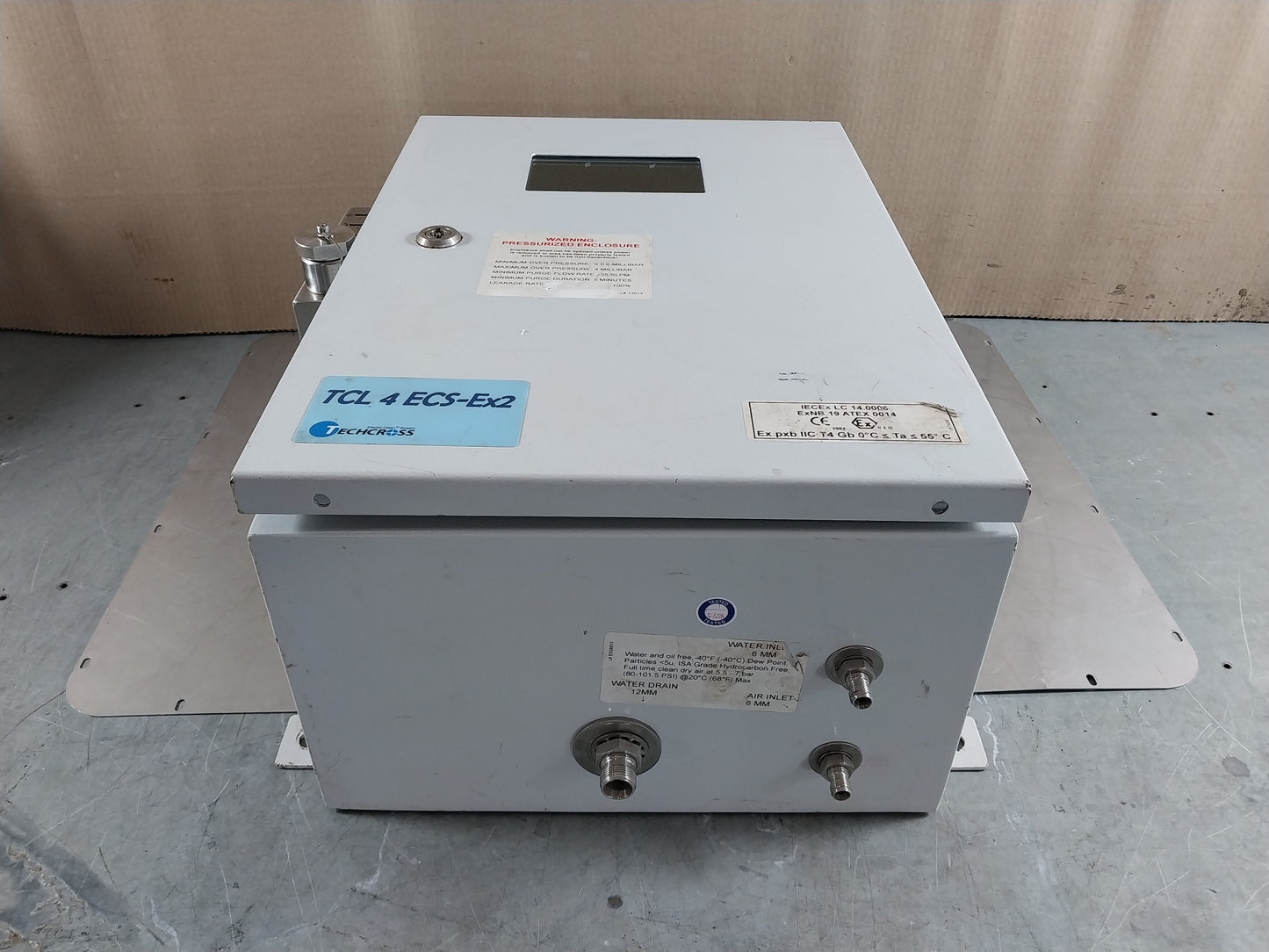 HF SCIENTIFIC TCL 4 ECS-Ex2 TRO MONITOR AIR SENTINEL PURGE CONTROLLER