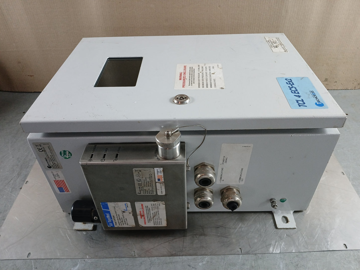 HF SCIENTIFIC TCL 4 ECS-Ex2 TRO MONITOR AIR SENTINEL PURGE CONTROLLER