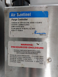 HF SCIENTIFIC TCL 4 ECS-Ex2 TRO MONITOR AIR SENTINEL PURGE CONTROLLER