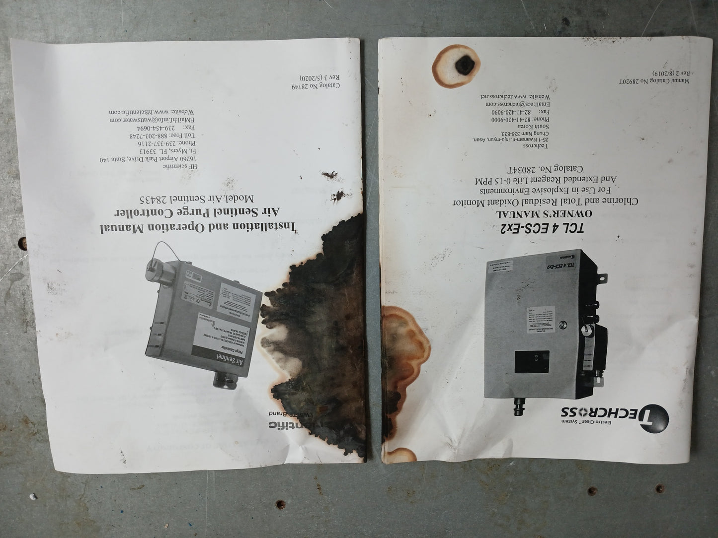 HF SCIENTIFIC TCL 4 ECS-Ex2 TRO MONITOR AIR SENTINEL PURGE CONTROLLER