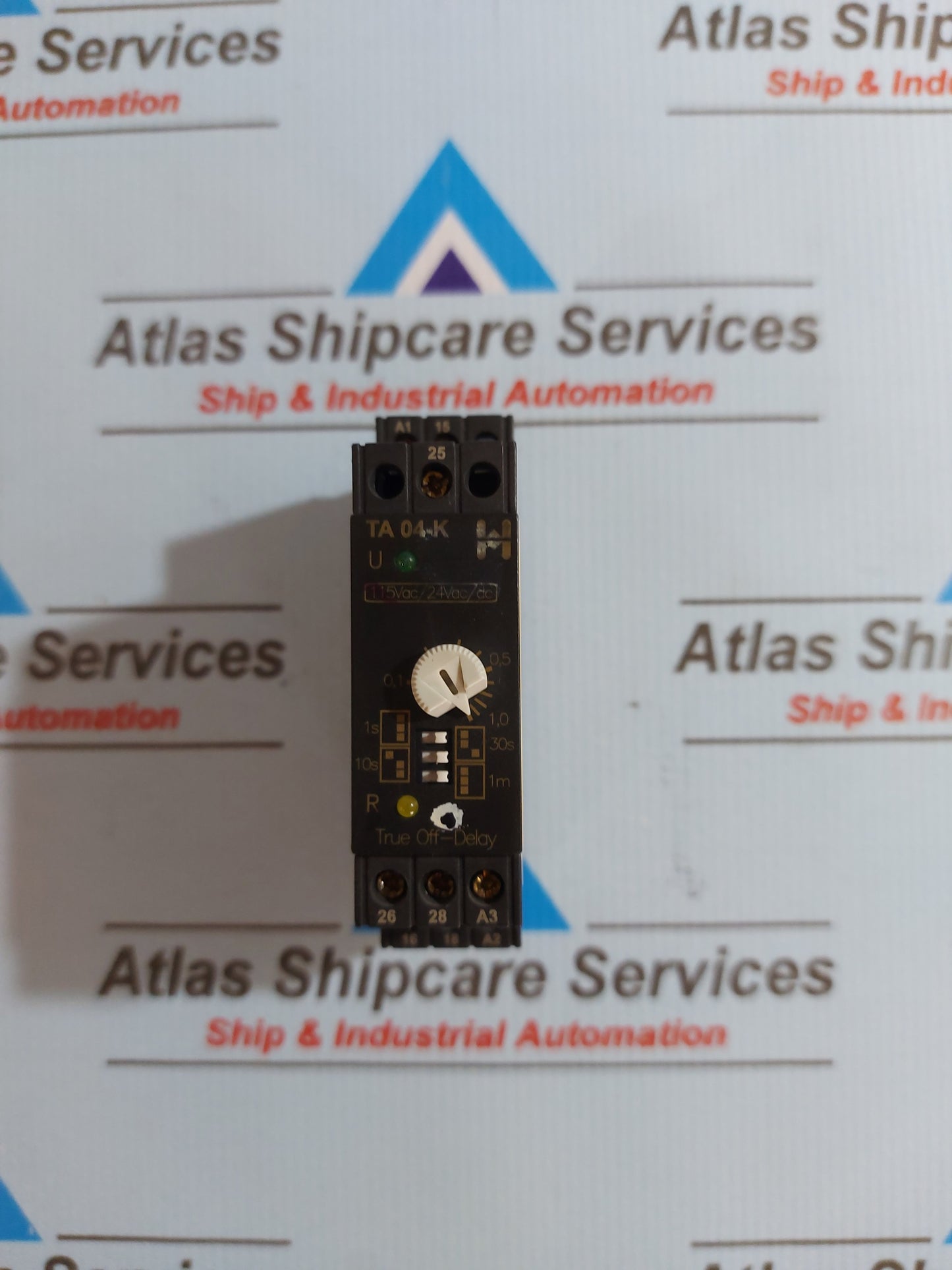 HIQUEL TA 04-K TIMER RELAY 115VAC 24VAC/DC