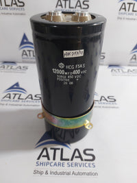 HITACHI HCG F5A S CAPACITOR 12000 MFD/400VDC