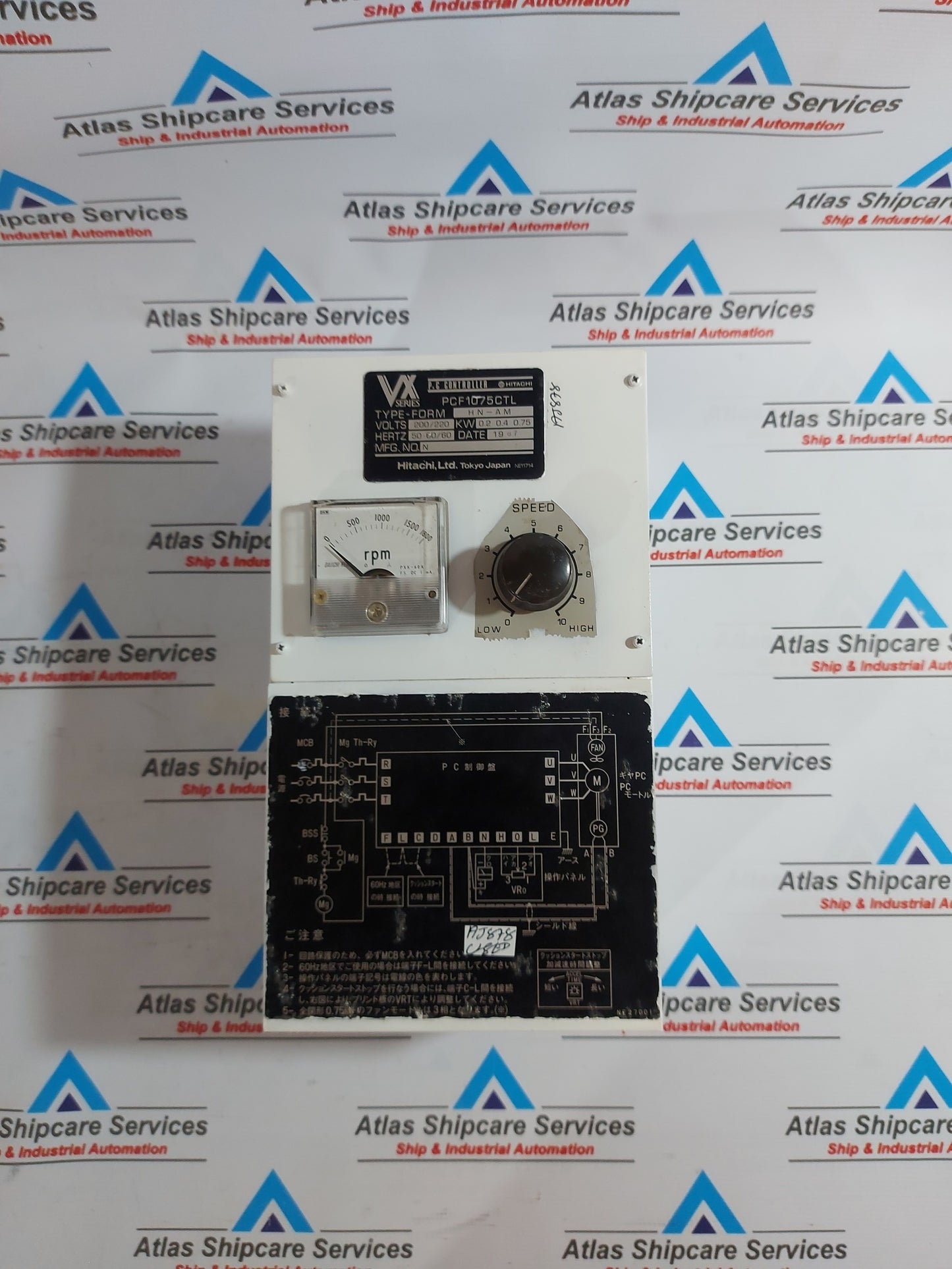 HITACHI PCF1075CTL P.C CONTROLLER VX SERIES TYPE-FORM HN-AM