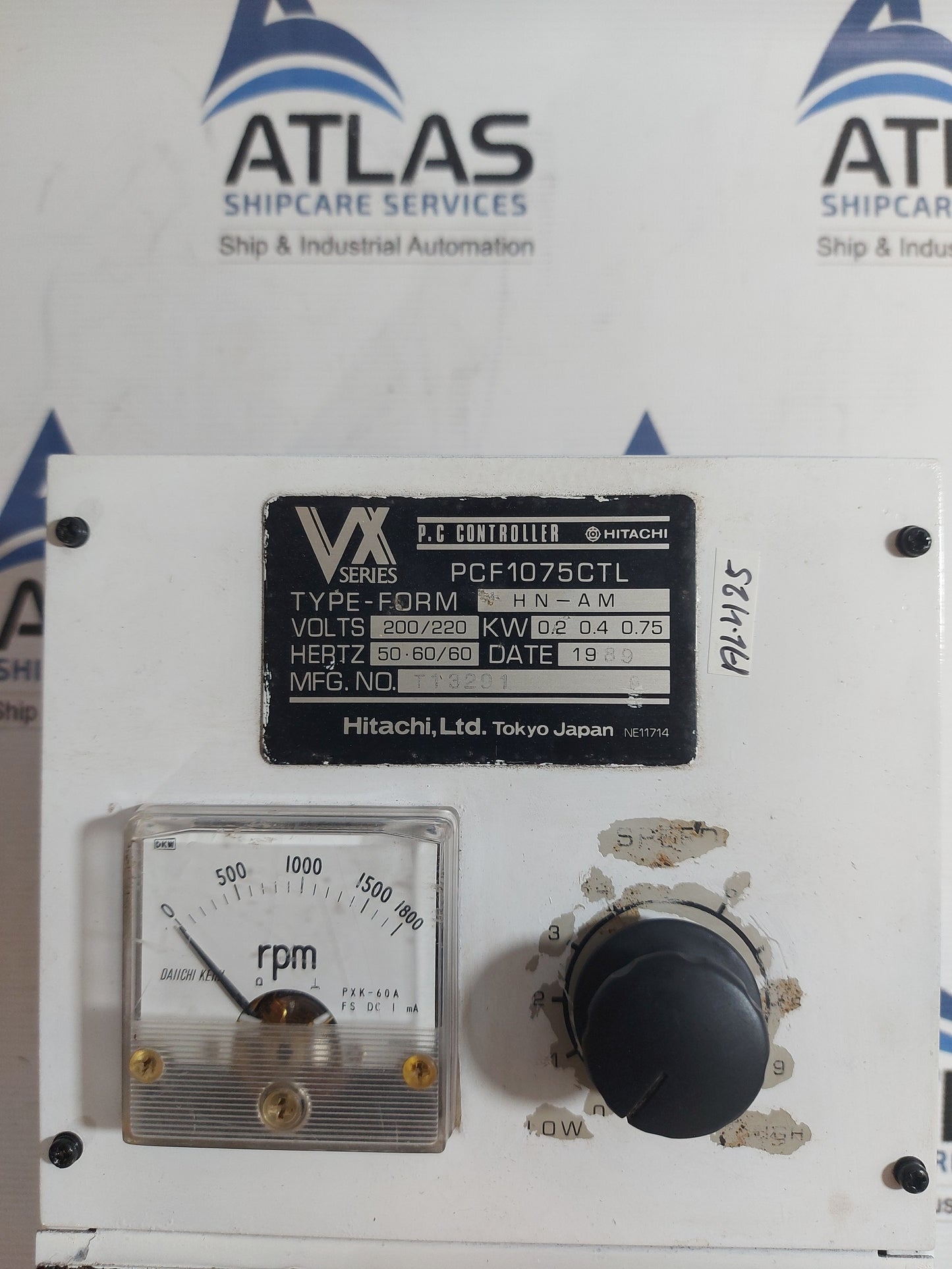HITACHI PCF1075CTL P.C CONTROLLER VX SERIES TYPE-FORM HN-AM