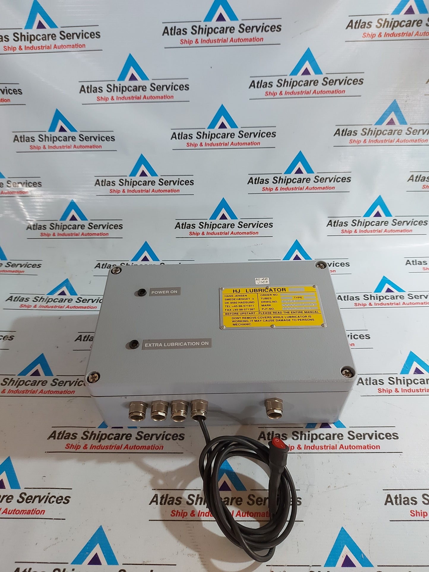 HJ LUBRICATOR 101641 PANEL